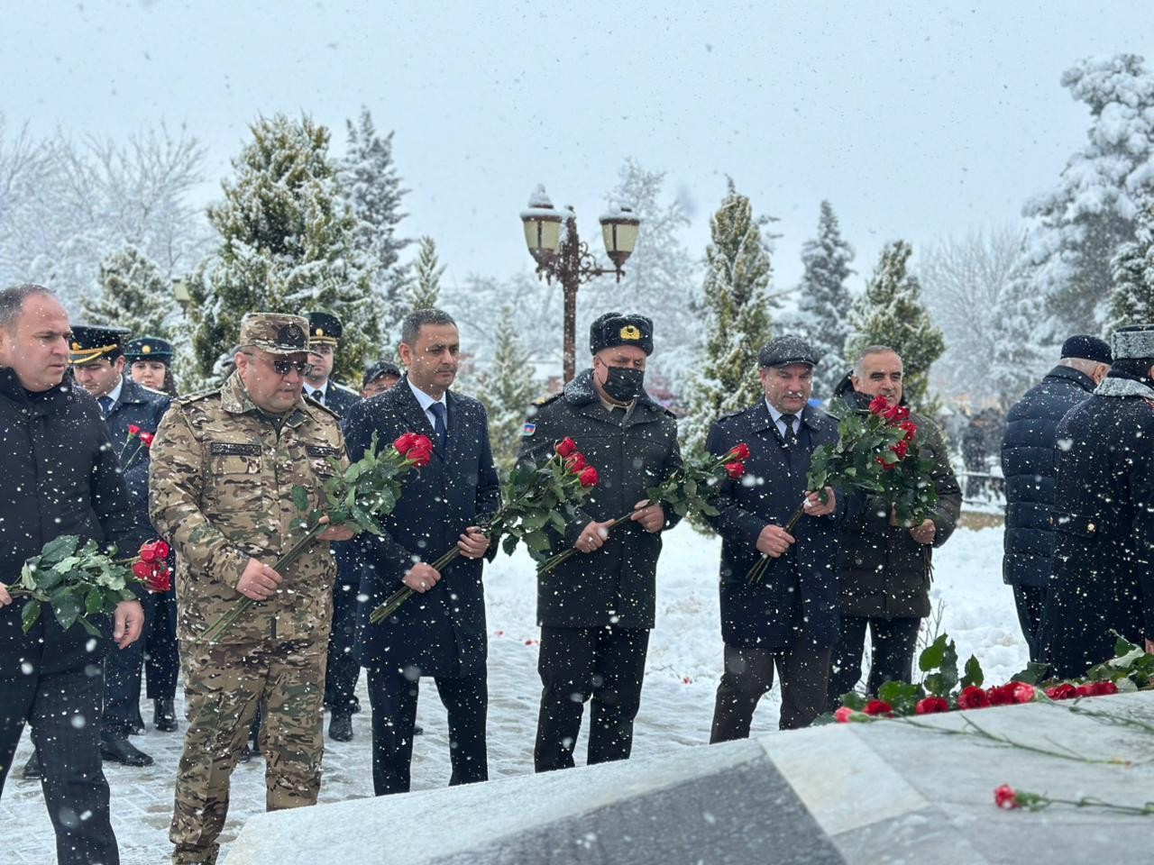 Beyləqanda 20 Yanvar şəhidlərinin xatirəsi yad edildi - FOTOLAR